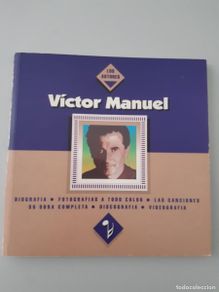 Livros em segunda mão: Víctor Manuel: biografía, fotografías a todo color, Las canciones, su obra completa, discografía